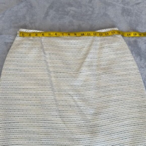 Alex Marie Women's Lined Pencil Skirt Slit Back 10 - Picture 7 of 16